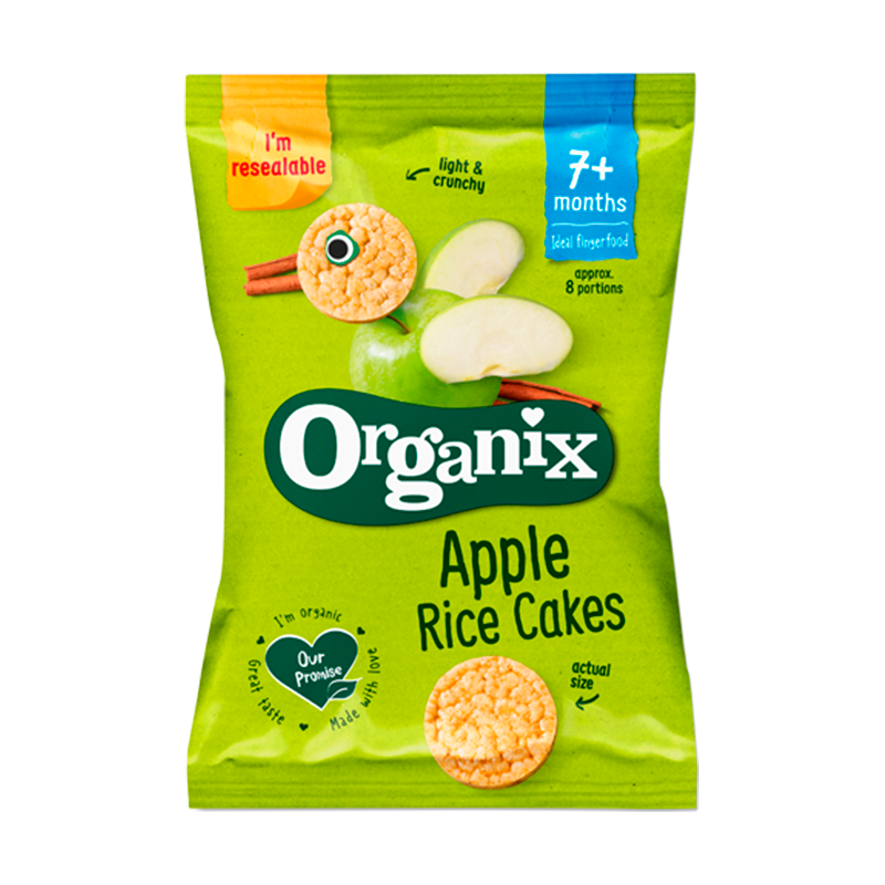 Organix Apple Rice Cake (50 g) thumbnail