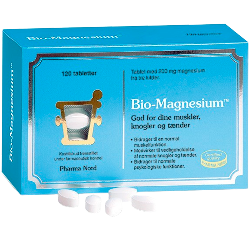 Pharma Nord Bio-Magnesium 200 mg (120 tabletter) thumbnail
