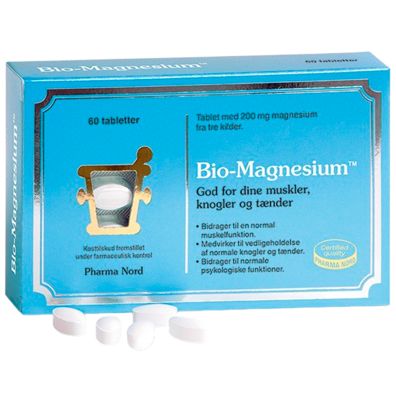 Pharma Nord Bio-Magnesium 200 Mg (60 Tabletter)