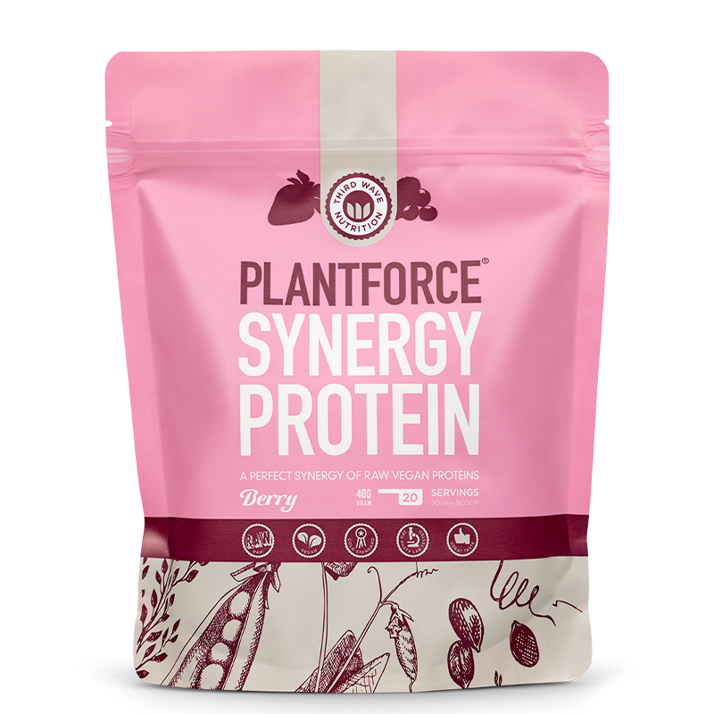 Plantforce Synergy Protein Bær (400 g) thumbnail