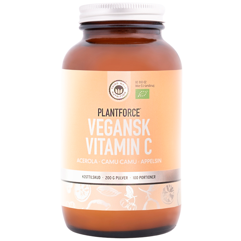  Plantforce Vegansk Vitamin C (200 g)