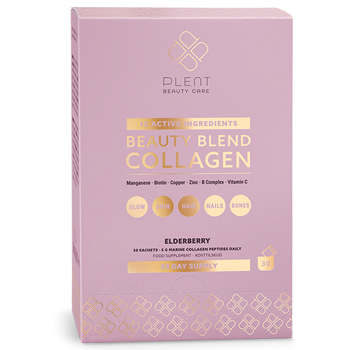 Plent Beauty Blend Collagen Elderberry Box (30 breve)