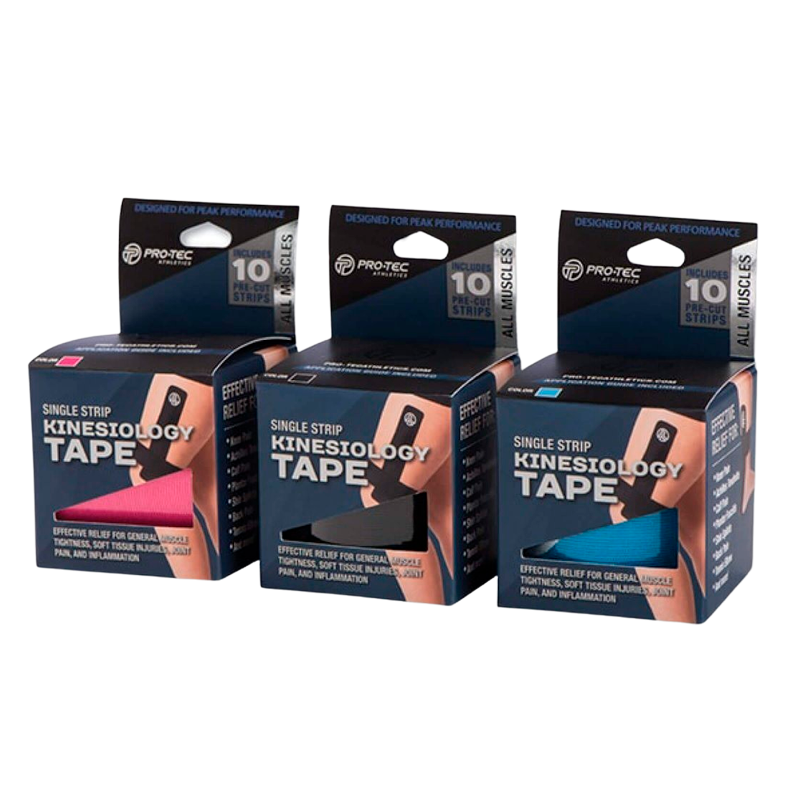 Pro-Tec Athletics PTKines-I Pink Kinesiology Tape Single Roll (1 stk) thumbnail