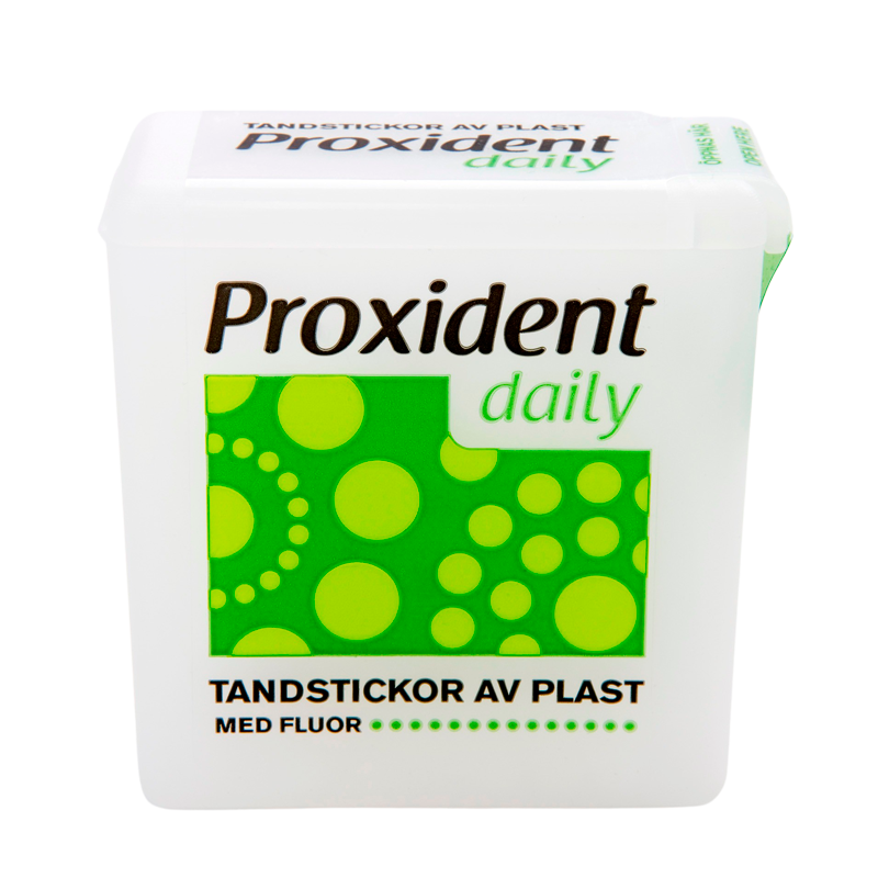 Proxident Plast Tandstikker Med Fluor (100 stk) thumbnail