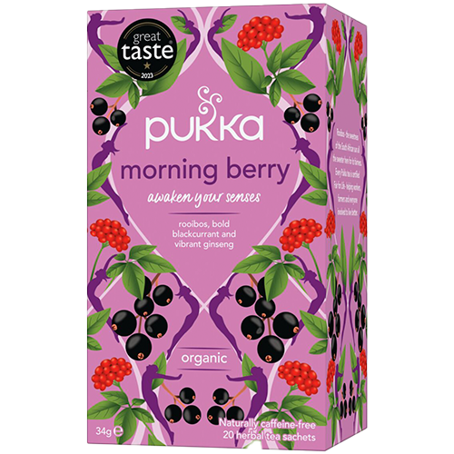 Pukka Morning Berry Te Ø (20 breve)