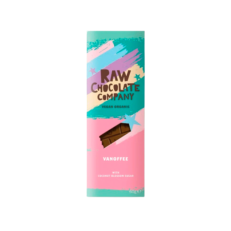 The Raw Chocolate Company Rå Chokolade Vanoffe Ø (60 g) thumbnail