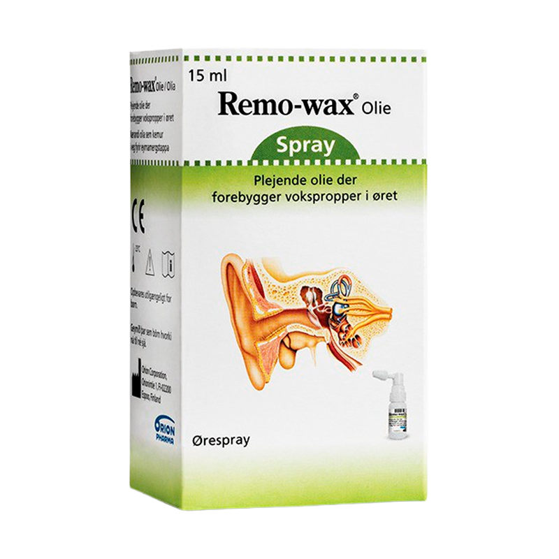 Remo-wax Olie Ørespray (15 ml) thumbnail