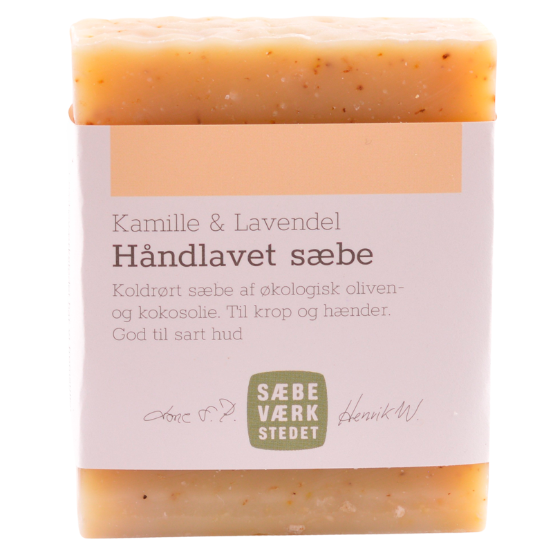 Sæbeværkstedet Håndlavet Sæbe Kamille & Lavendel (100 Gr)