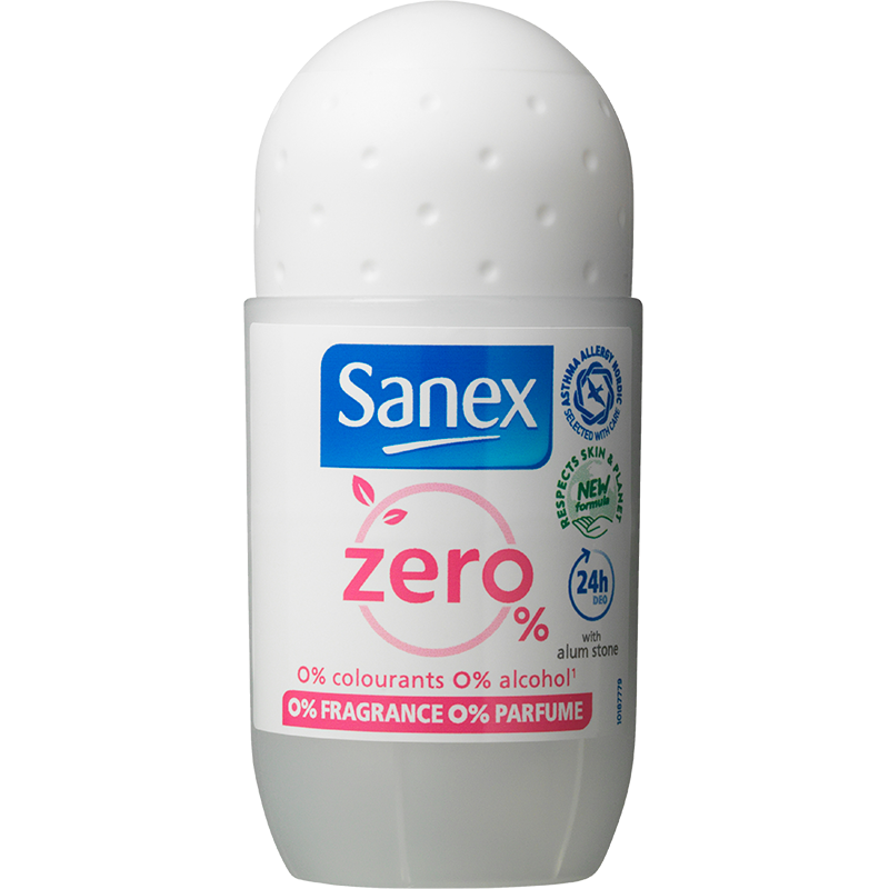 Sanex Zero % Perfumefri Deo Roll-On (50 ml) thumbnail