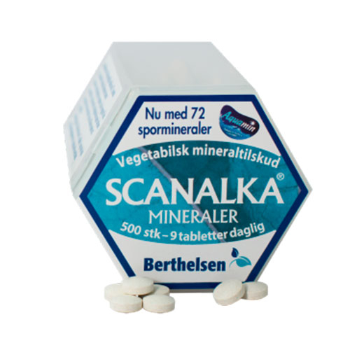 Scanalka Mineraler (500 Tabletter)
