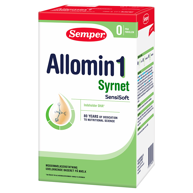 Semper Allomin 1 Modermælkserstatning Sensipro (700 g) thumbnail