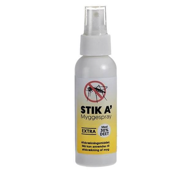 Stik A Myggespray EXTRA m. 30% DEET (100 ml) thumbnail