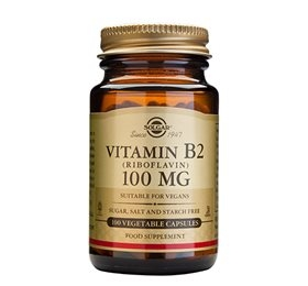 Solgar Riboflavin Vitamin B2 100 mg (100 kaps) thumbnail