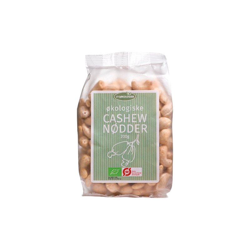 Spis Økologisk Cashewnødder Ø (200 G)