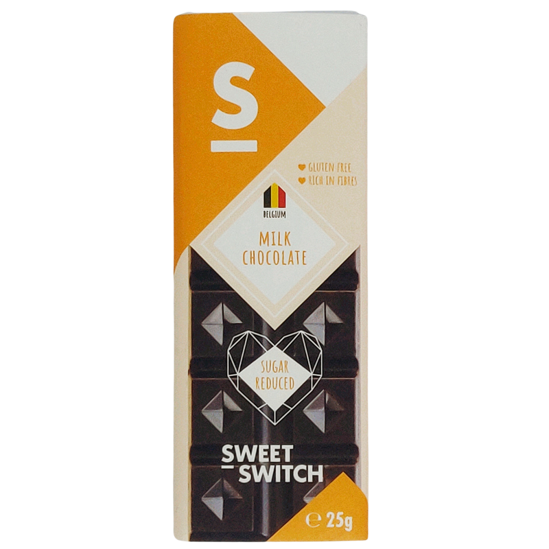 Sweet Switch Mælkechokolade Sukkerreduceret