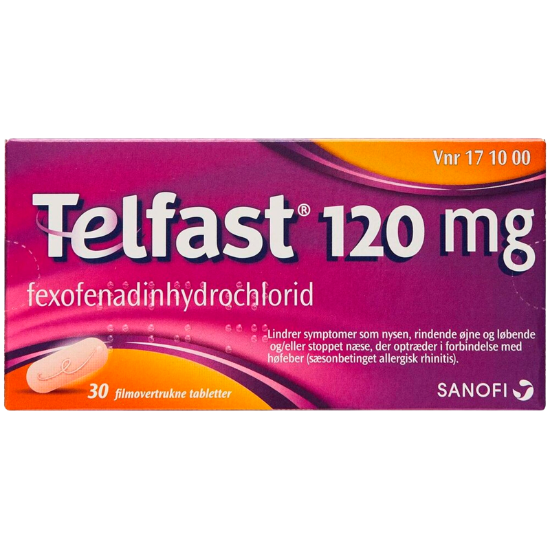 Telfast 120 mg (30 stk) thumbnail