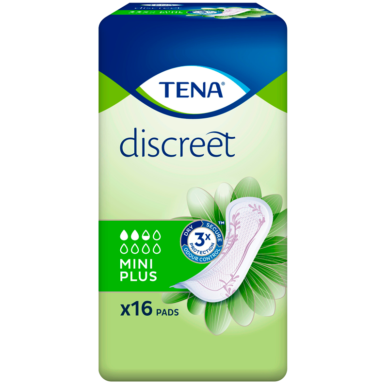 TENA Lady Discreet Mini Plus (16 stk) thumbnail