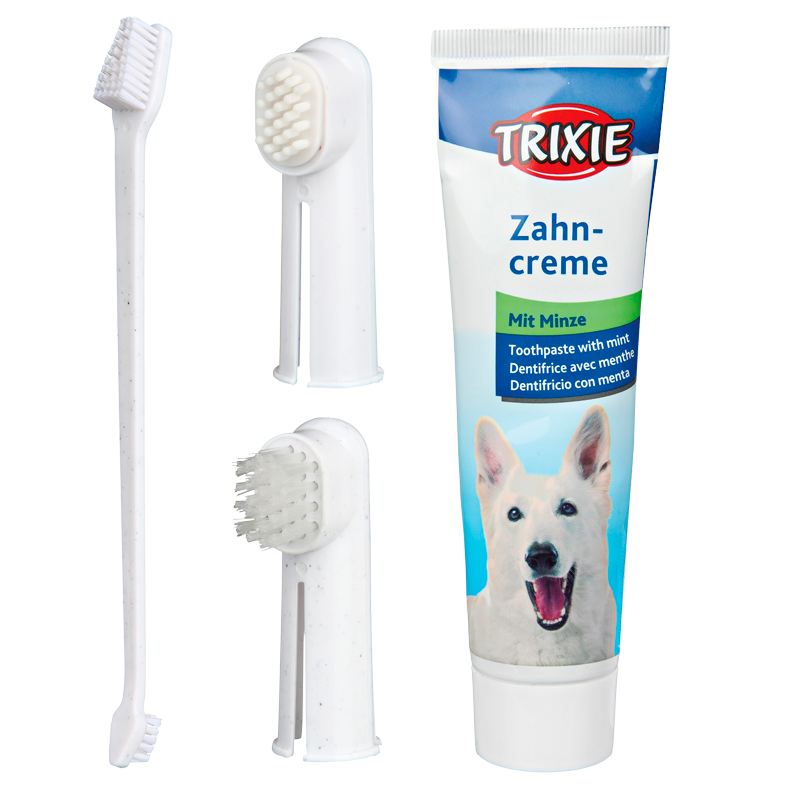 Trixie Tandplejesæt Til Hunde (1 stk) thumbnail