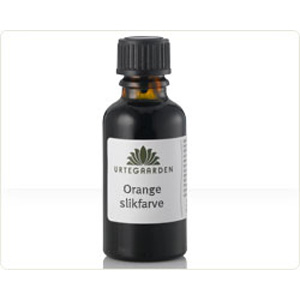 Urtegaarden Orange Slikfarve (10 Ml)