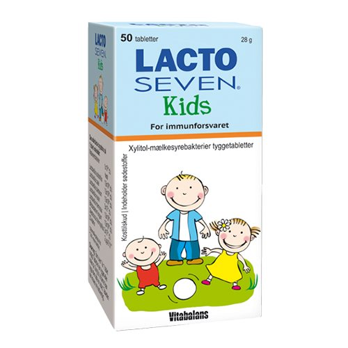 Vitabalans Lacto Seven Kids (50 tab) thumbnail
