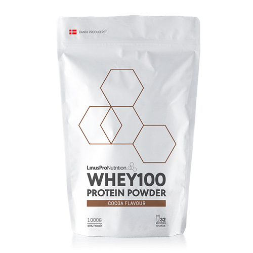 LinusPro Nutrition Whey100 - Chokolade (1 kg)
